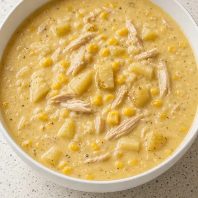 Crockpot Chicken Corn Chowder