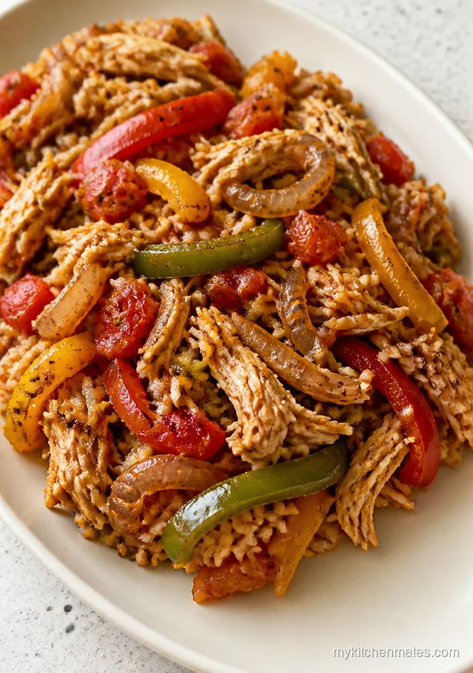 13 Crockpot Chicken Casserole Recipes for No Fuss Dinners Crockpot Chicken Fajita Rice Casserole