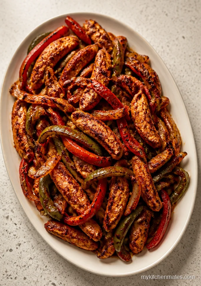 Crockpot Chicken Fajitas
