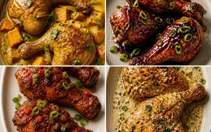 11 Crockpot Chicken Leg Recipes for Hands-Off Weeknight Dinners 11 Crockpot Chicken Leg Recipes for Hands-Off Weeknight Dinners