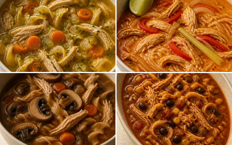 15 Crockpot Chicken Noodle Soup Recipes for Deep, Cozy Flavor 15 Crockpot Chicken Noodle Soup Recipes for Deep, Cozy Flavor