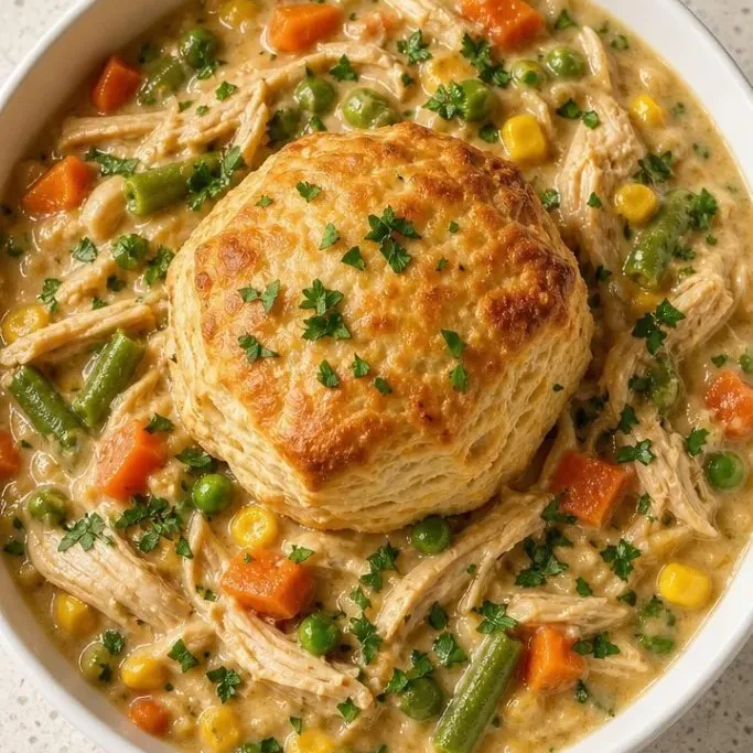 Crockpot Chicken Pot Pie