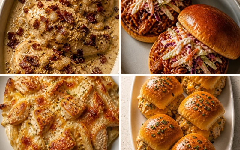13 Crockpot Chicken Ranch Recipes That Do the Waiting for You