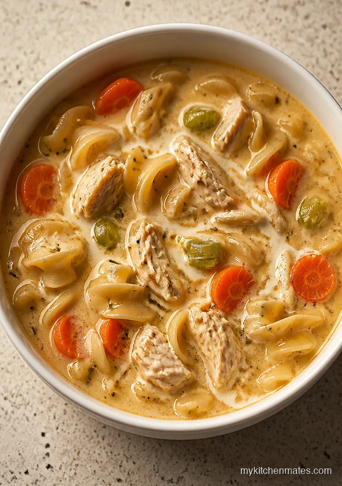 Crockpot Chicken Ranch Soup
