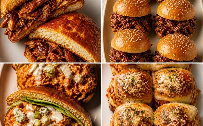 11 Crockpot Chicken Sandwich Recipes for Easy Weeknight Wins