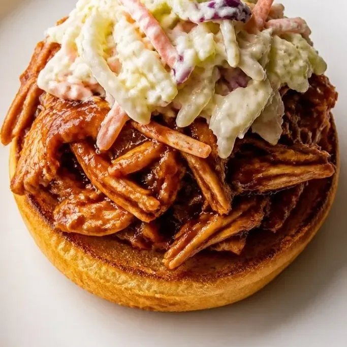 Crockpot Chicken Sandwiches