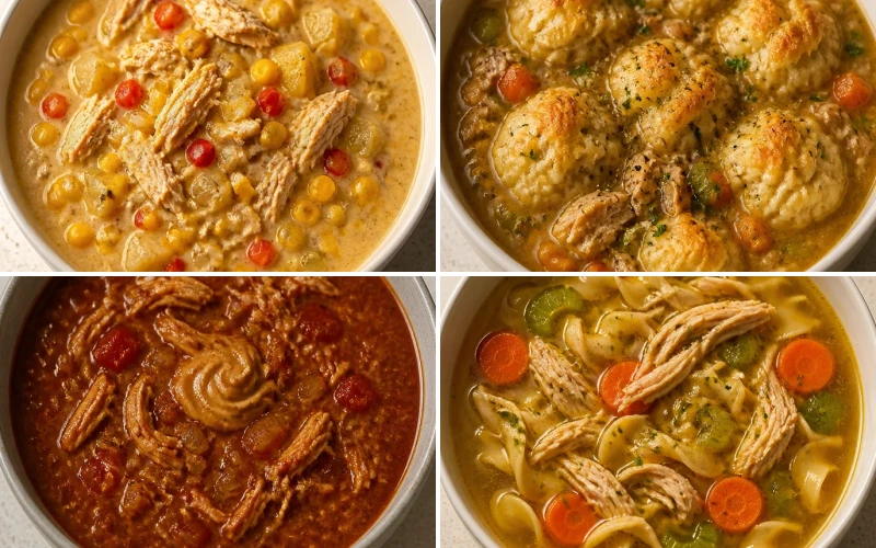12 Crockpot Chicken Soup Recipes That Simmer While You Work 12 Crockpot Chicken Soup Recipes That Simmer While You Work