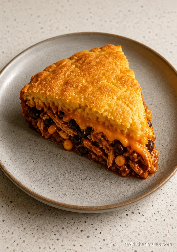 Crockpot Chicken Tamale Pie