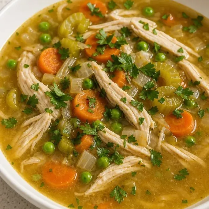 Hearty Crockpot Chicken Vegetable Soup Crockpot Chicken Vegetable Soup