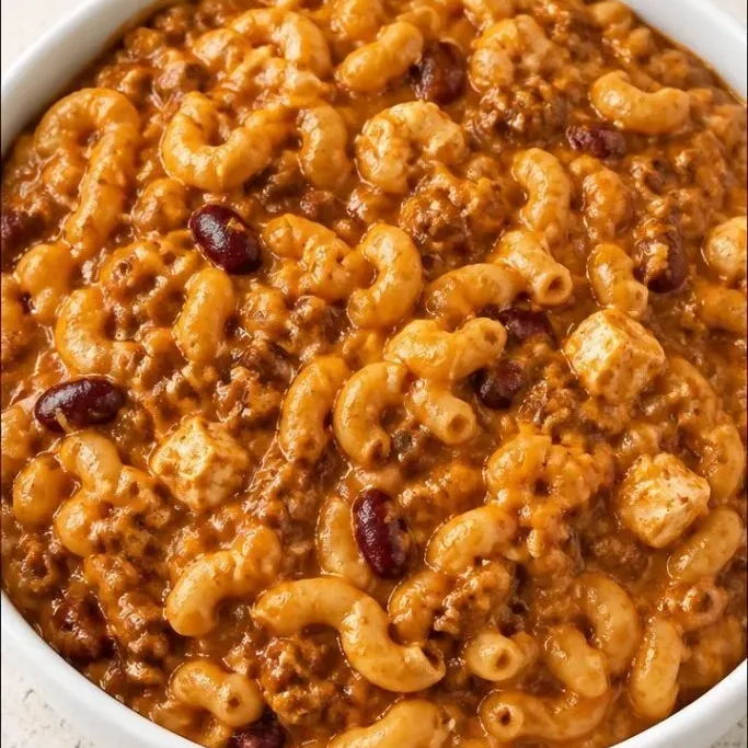 Crockpot Chili Mac