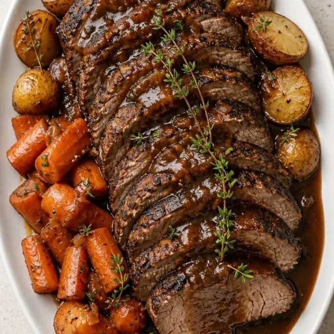 Fall-Apart Tender Crockpot Chuck Roast Crockpot Chuck Roast