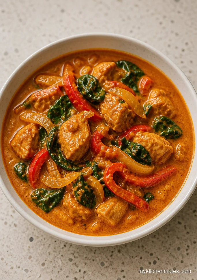 Crockpot Coconut Curry Chicken