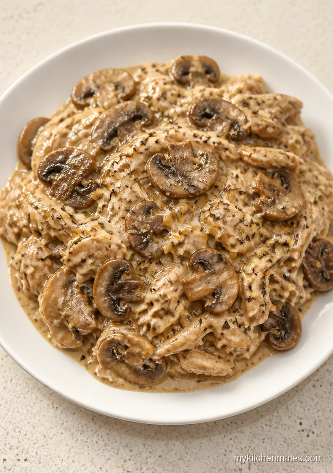 13 Chicken Cream Cheese Crockpot Recipes for Cozy Dinners Crockpot Cream Cheese Chicken and Mushrooms