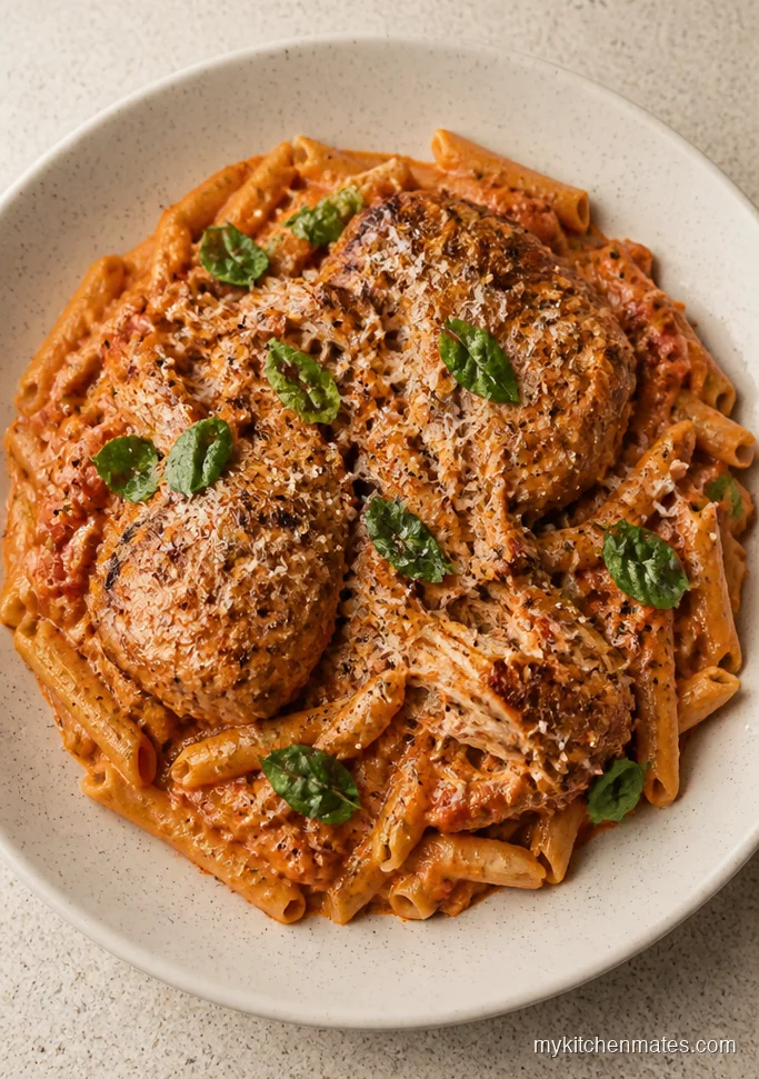 Crockpot Creamy Tomato Chicken
