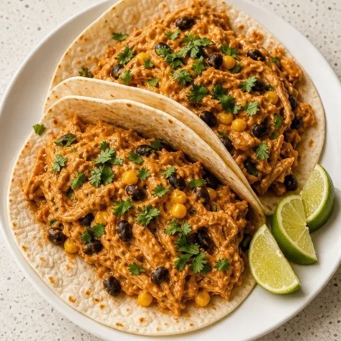 Creamy Crockpot Fiesta Chicken Crockpot Fiesta Chicken