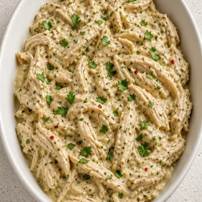 Creamy Crockpot Garlic Parmesan Chicken Crockpot Garlic Parmesan Chicken