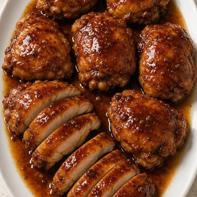 Crockpot Honey Garlic Chicken