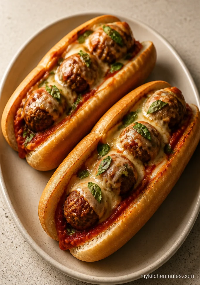 Crockpot Italian Meatball Subs