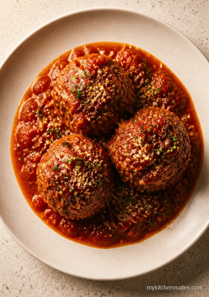 Crockpot Italian Meatballs
