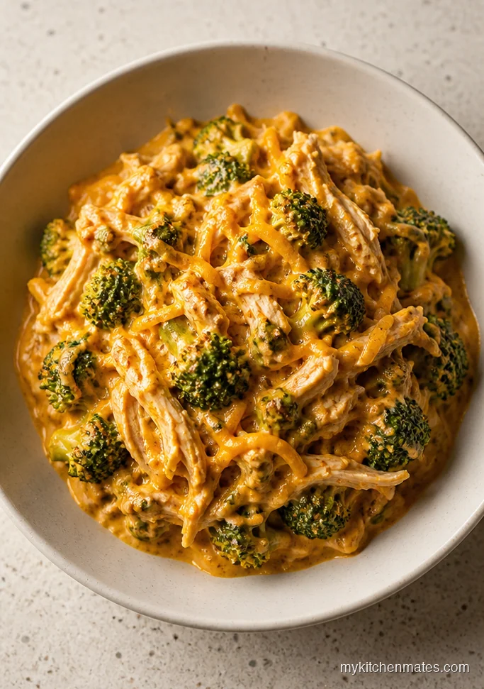 Crockpot Keto Broccoli Cheddar Chicken