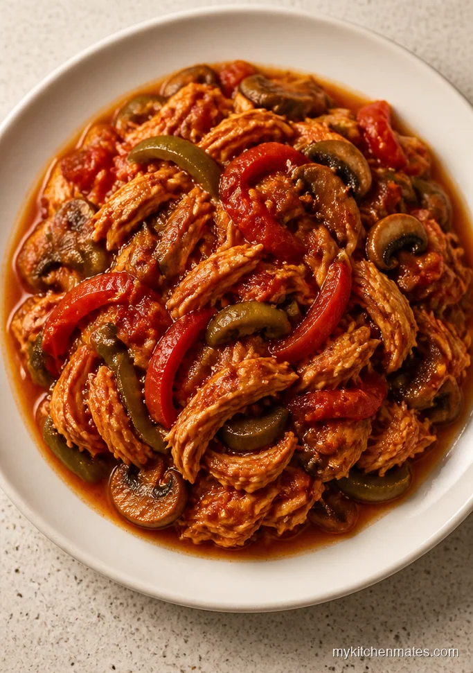 Crockpot Keto Chicken Cacciatore