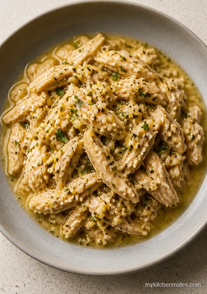 Crockpot Keto Lemon Garlic Chicken
