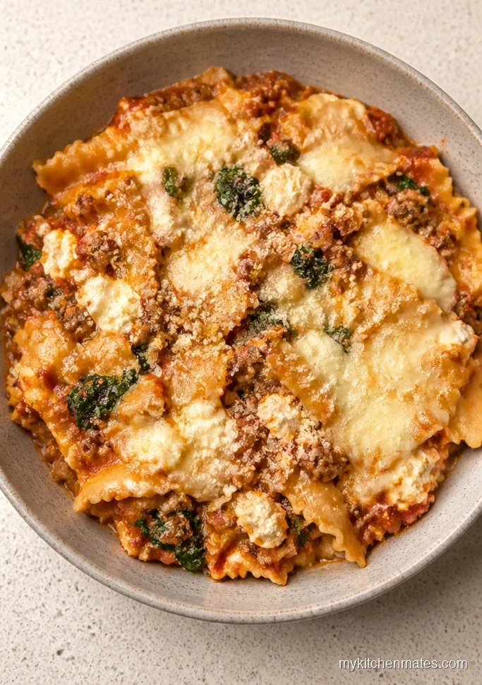 Crockpot Lasagna Pasta