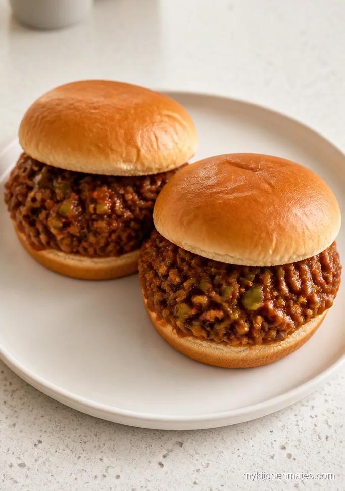 Crockpot Lentil Sloppy Joes
