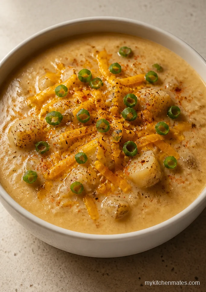 Crockpot Loaded Potato Soup