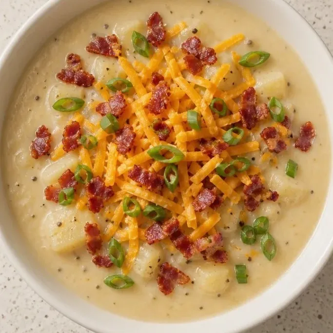 Crockpot Loaded Potato Soup Crockpot Loaded Potato Soup