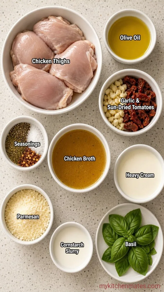 Crockpot Marry Me Chicken: Creamy, Tangy, and Hard to Mess Up Ingredients