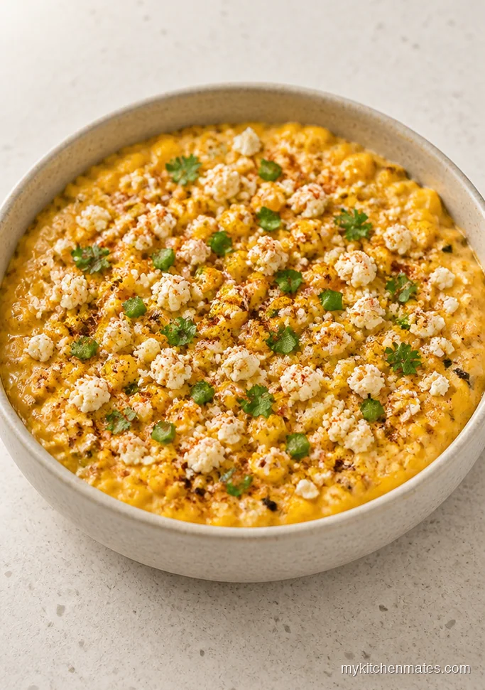 Crockpot Mexican Street Corn Casserole