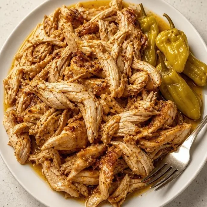 5-Ingredient Slow Cooker Mississippi Chicken Crockpot Mississippi Chicken