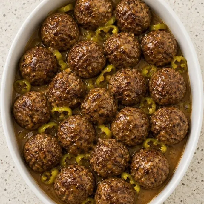 5-Ingredient Crockpot Mississippi Meatballs Crockpot Mississippi Meatballs