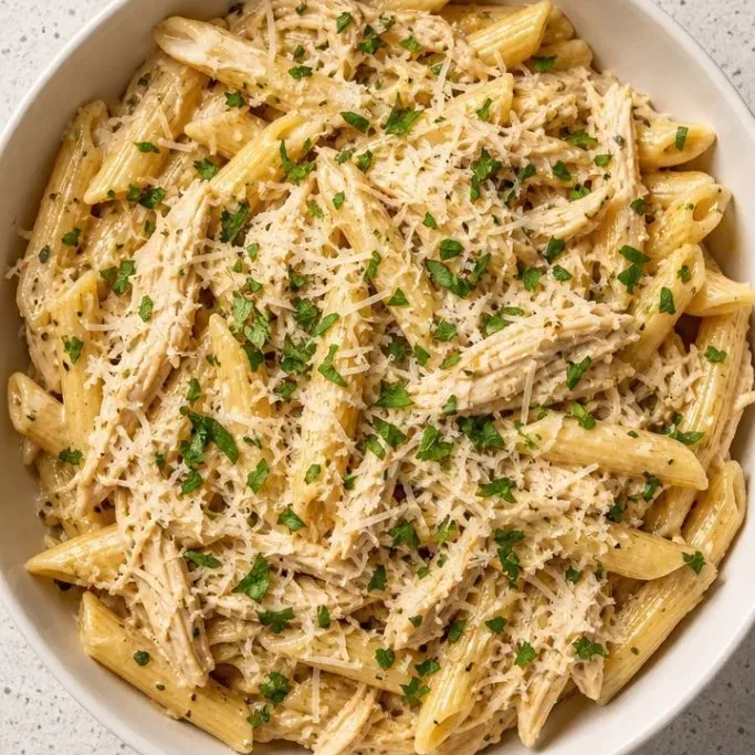 Creamy Crockpot Olive Garden Chicken Pasta Crockpot Olive Garden Chicken Pasta