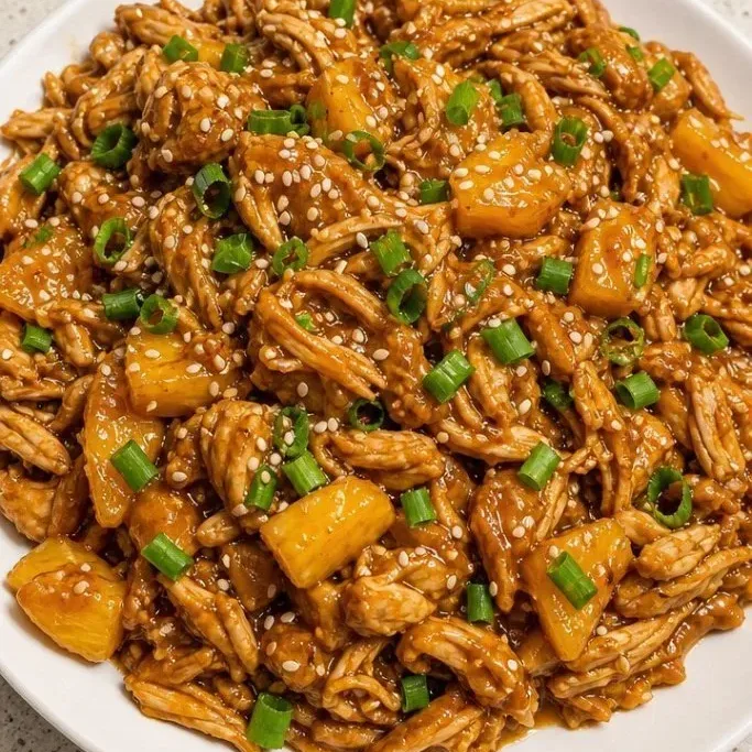 Crockpot Pineapple Chicken