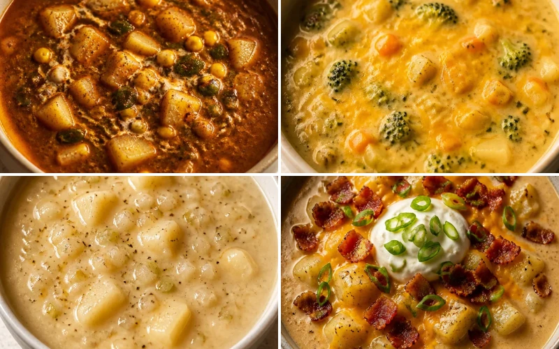 11 Crockpot Potato Soup Recipes for the Creamiest Weeknight Bowls 11 Crockpot Potato Soup Recipes for the Creamiest Weeknight Bowls