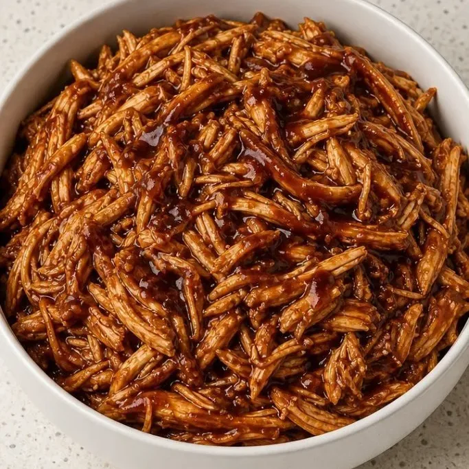 5-Ingredient Crockpot Pulled Chicken Crockpot Pulled Chicken