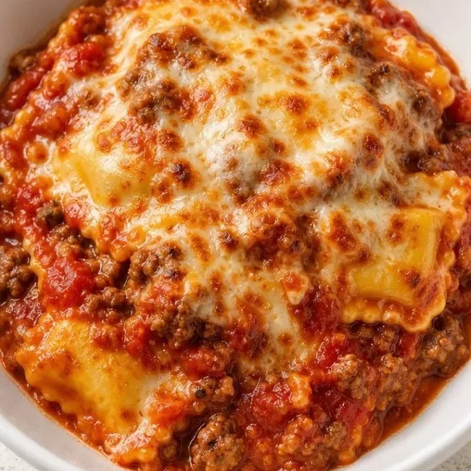 Easy 4-Ingredient Crockpot Ravioli Lasagna Crockpot Ravioli Lasagna