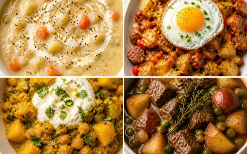 10 Crockpot Potato Recipes for Easy Weeknight Dinners