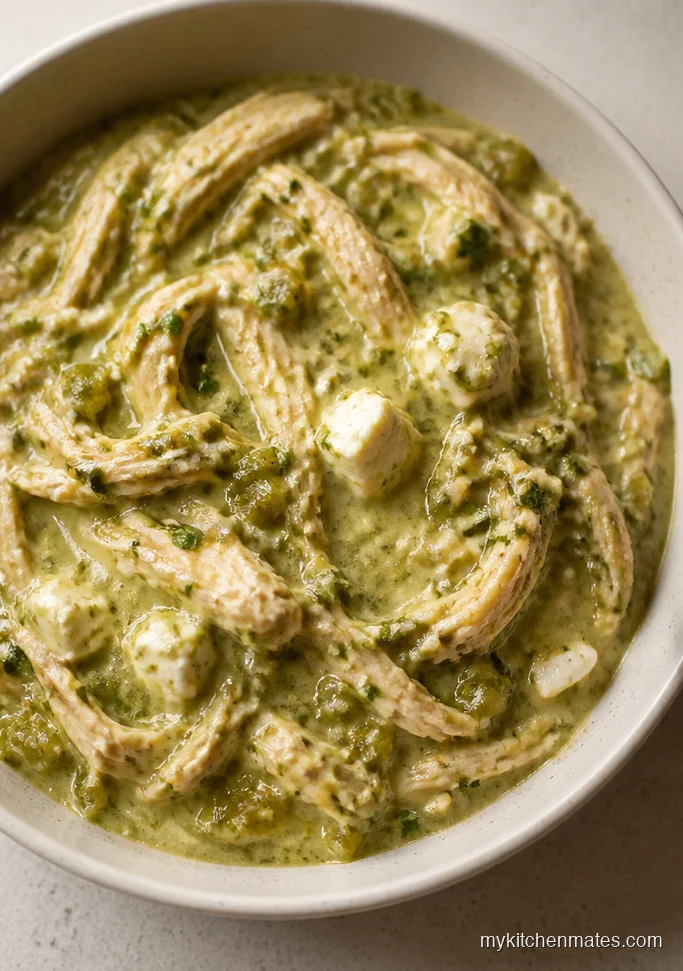 Crockpot Salsa Verde Chicken