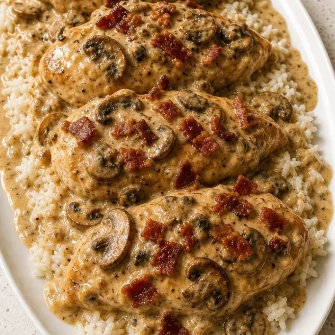 Crockpot Smothered Chicken (Tender and Rich) Crockpot Smothered Chicken