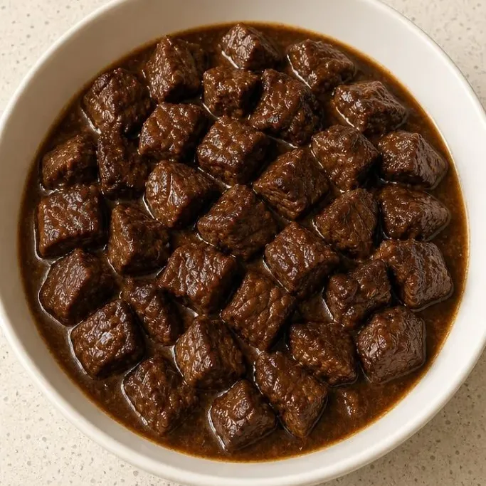 Crockpot Steak Bites with Savory Garlic Butter Sauce Crockpot Steak Bites