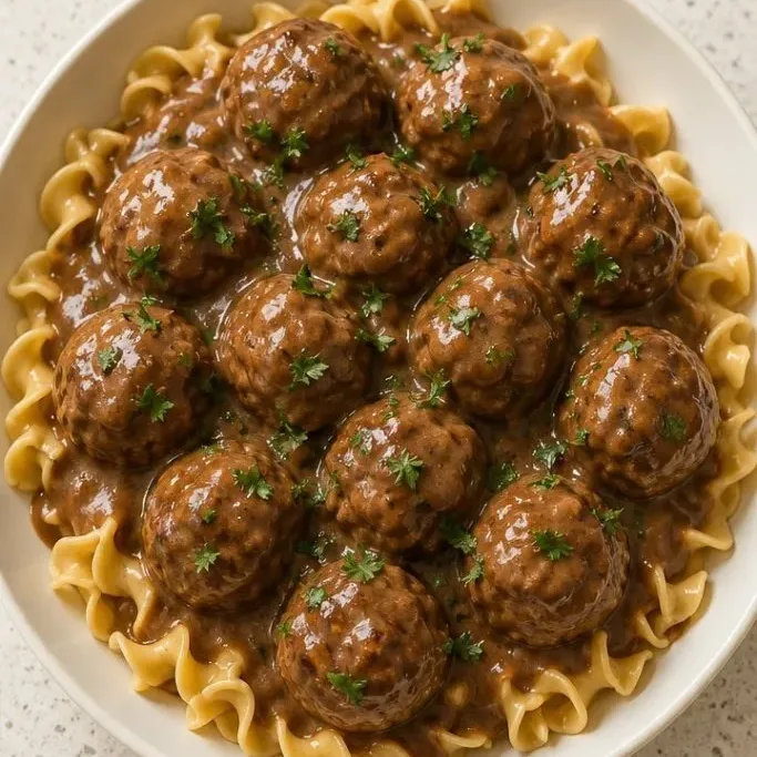 Crockpot Swedish Meatballs
