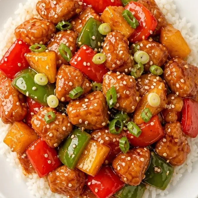 Crockpot Sweet and Sour Chicken