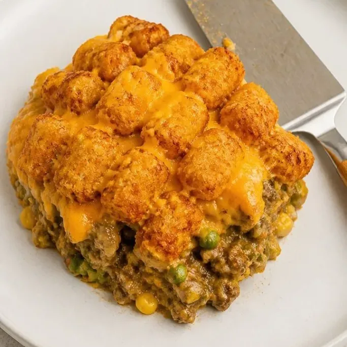 Crockpot Tater Tot Casserole