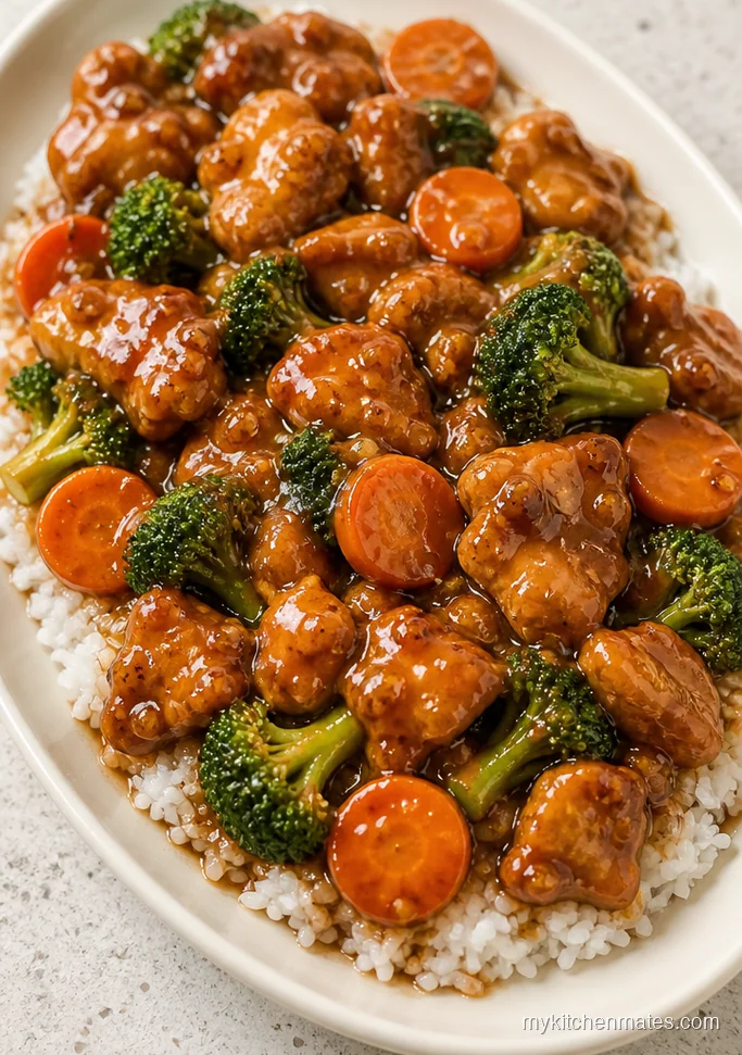 Crockpot Teriyaki Chicken and Vegetables