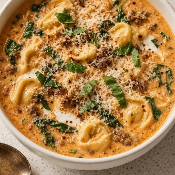 Crockpot Tortellini Soup