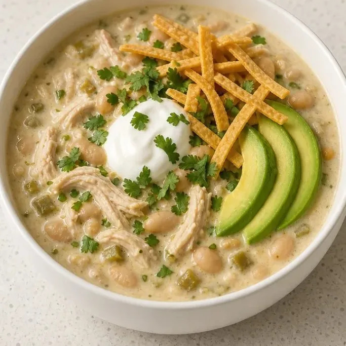 Crockpot White Chicken Chili