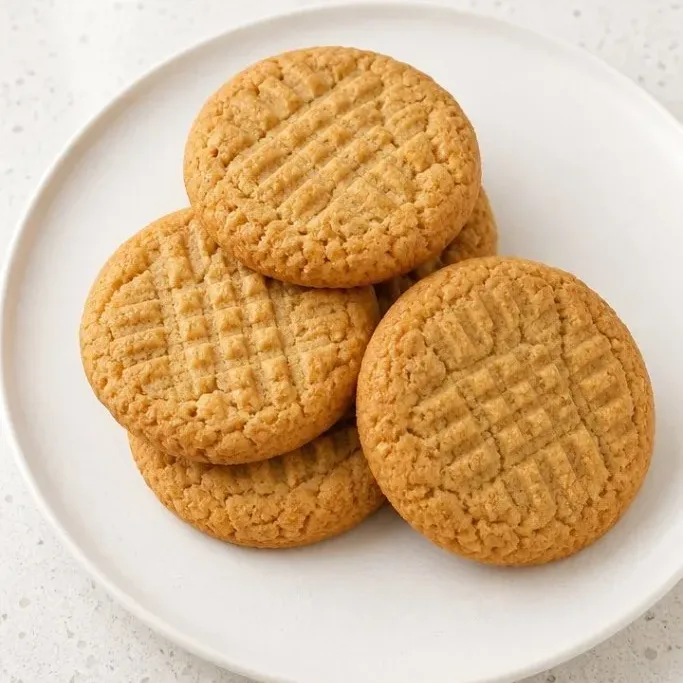 Crunchy Peanut Butter Cookies